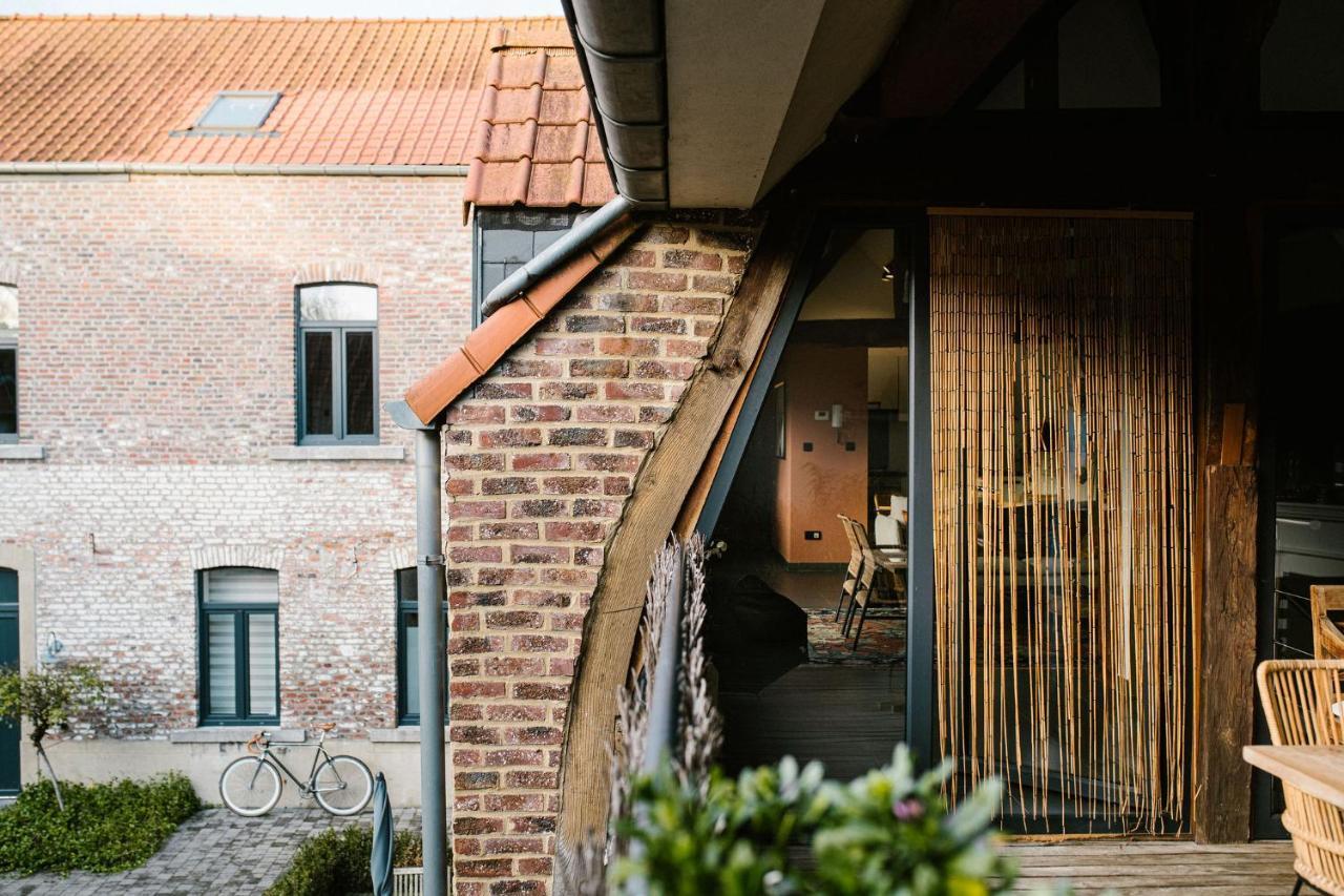 Appartement le Grenier in hoeve tussen Bilzen en Maastricht Buitenkant foto