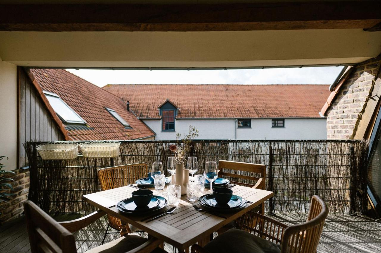 Appartement le Grenier in hoeve tussen Bilzen en Maastricht Buitenkant foto